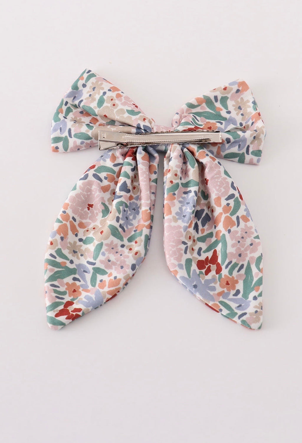 Multi-colored Floral Bow
